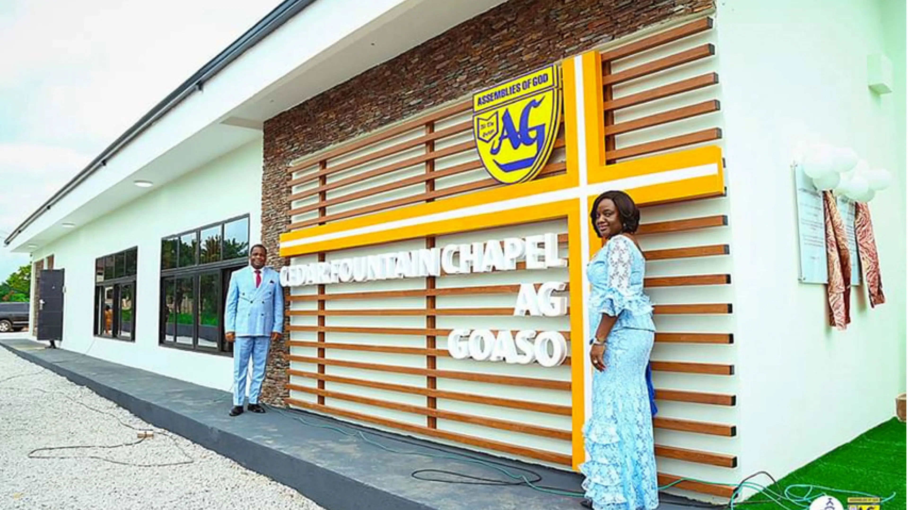 Built by Rev. & Mrs.Wengam, AT GOASO